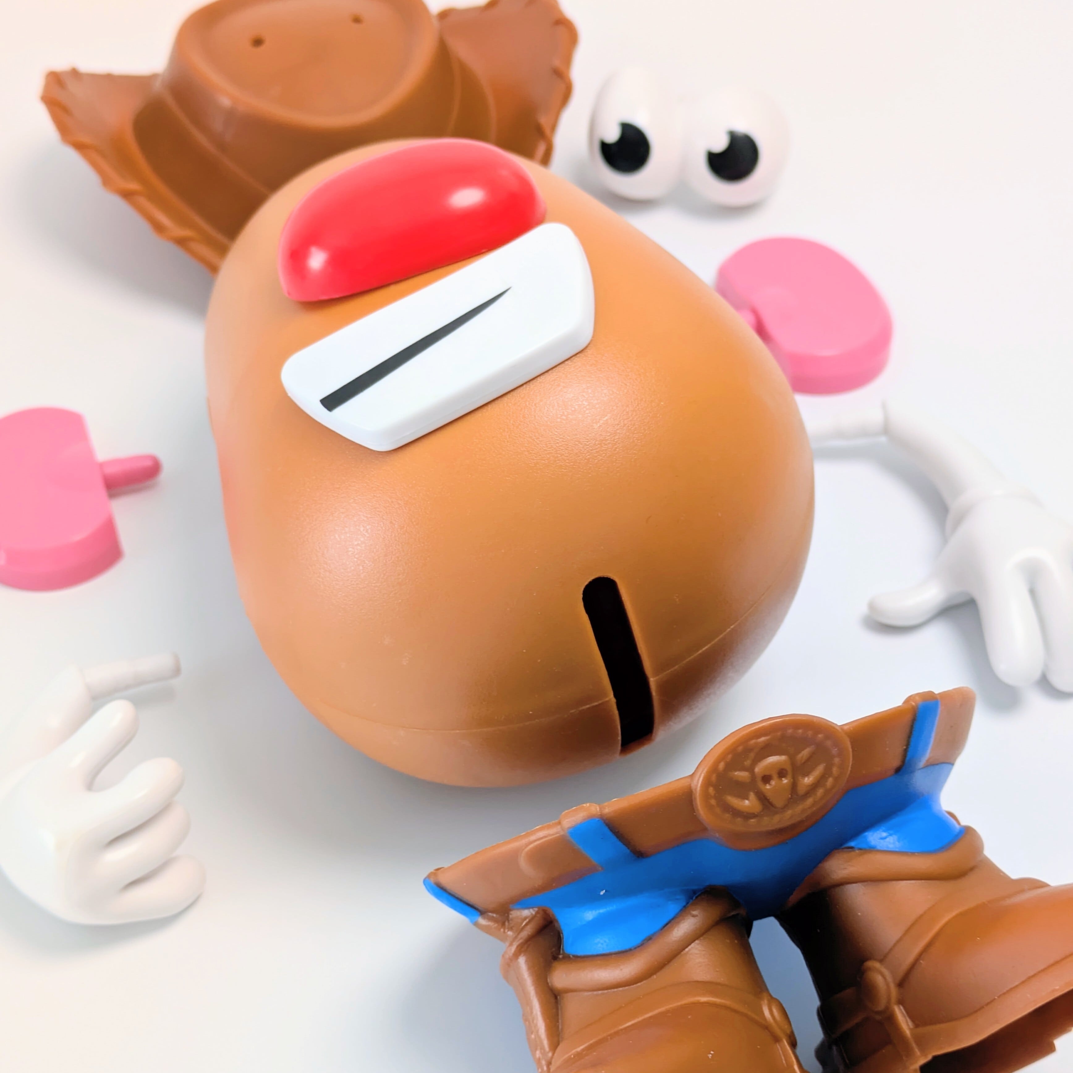 ⚡️海外版・SPECIAL PRICE‼️⚡️【 ミスターポテトヘッド  ( Mr. Potato Head )  トイストーリー4 】 Mr.Potato Head dress up as Woody / ポテトヘッド ウッディ変装フィギュア〚アメリカン雑貨 アメトイ〛