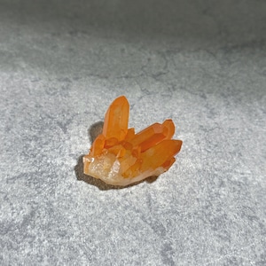 タンジェリンクォーツ クラスター43◇ Tangerine Quartz ◇ 天然石・鉱物・パワーストーン