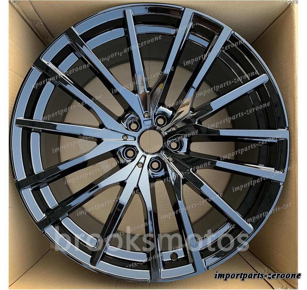 20インチ 新品グロスブラックスタイルホイール 2018+ BMW X7 G07 5x112