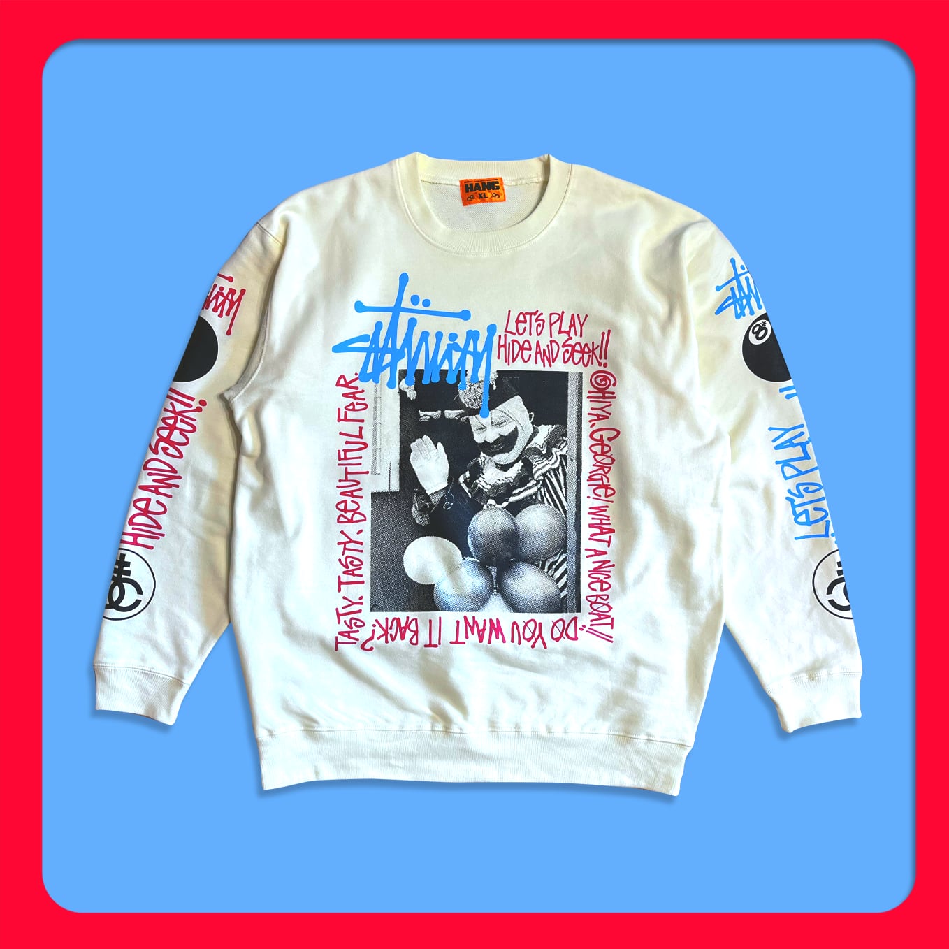 ［HANG］SATANITY sweat pullover (2XL size)
