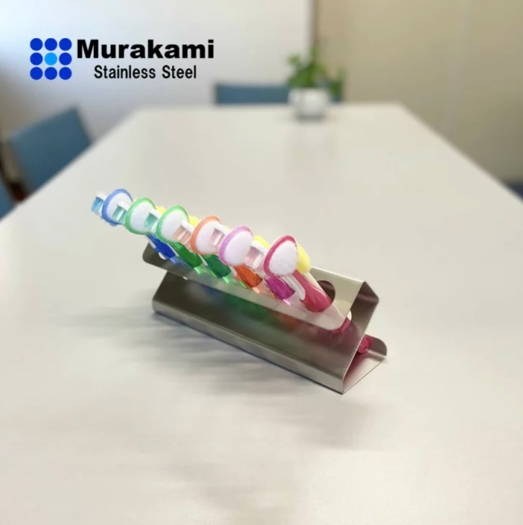 歯ブラシスタンド6人用 S25タイプ(穴の大きいタイプ） | Murakami