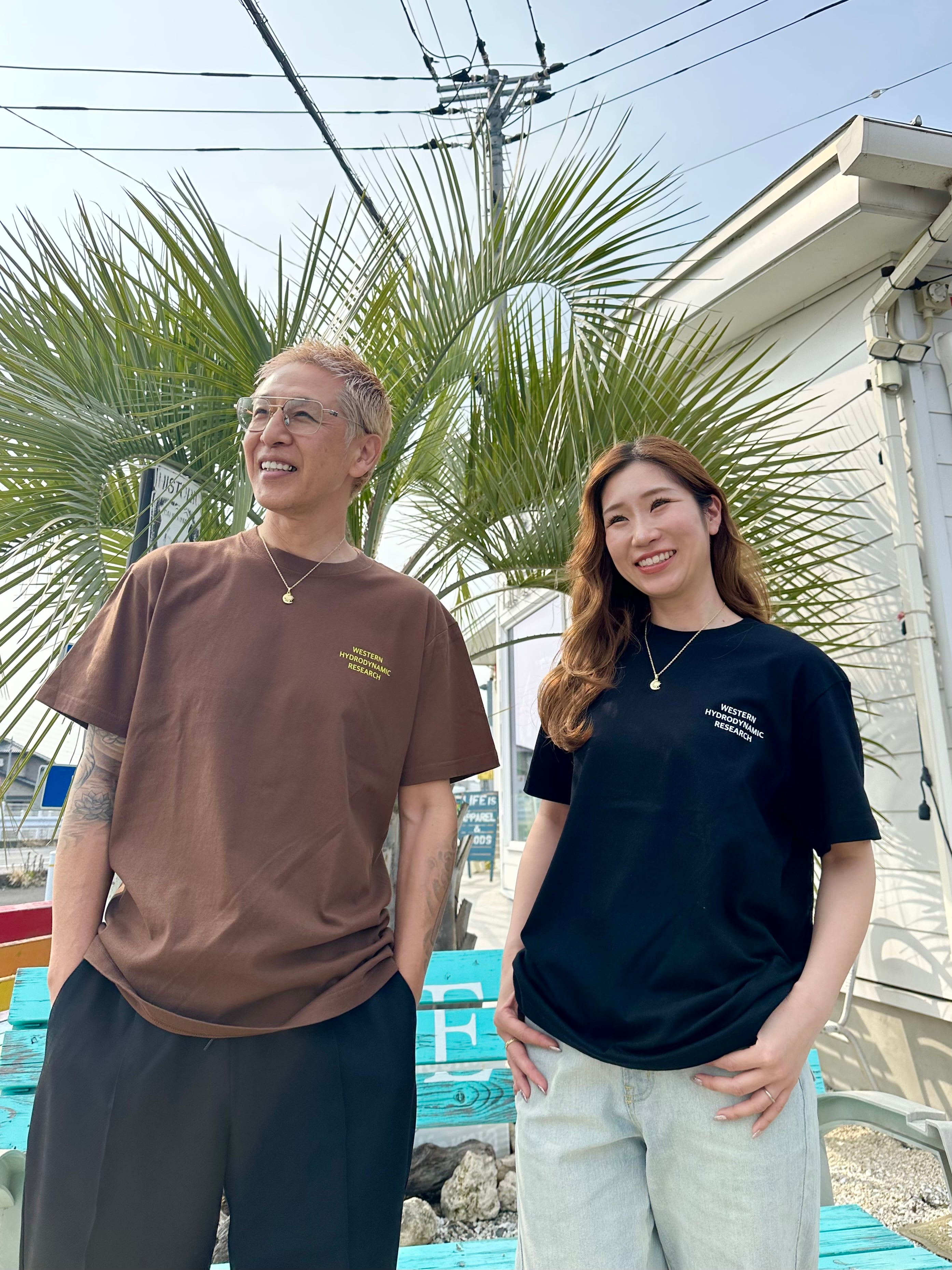 WHR(Western Hydrodynamic Research) Tシャツ ¥9,000(9,900)