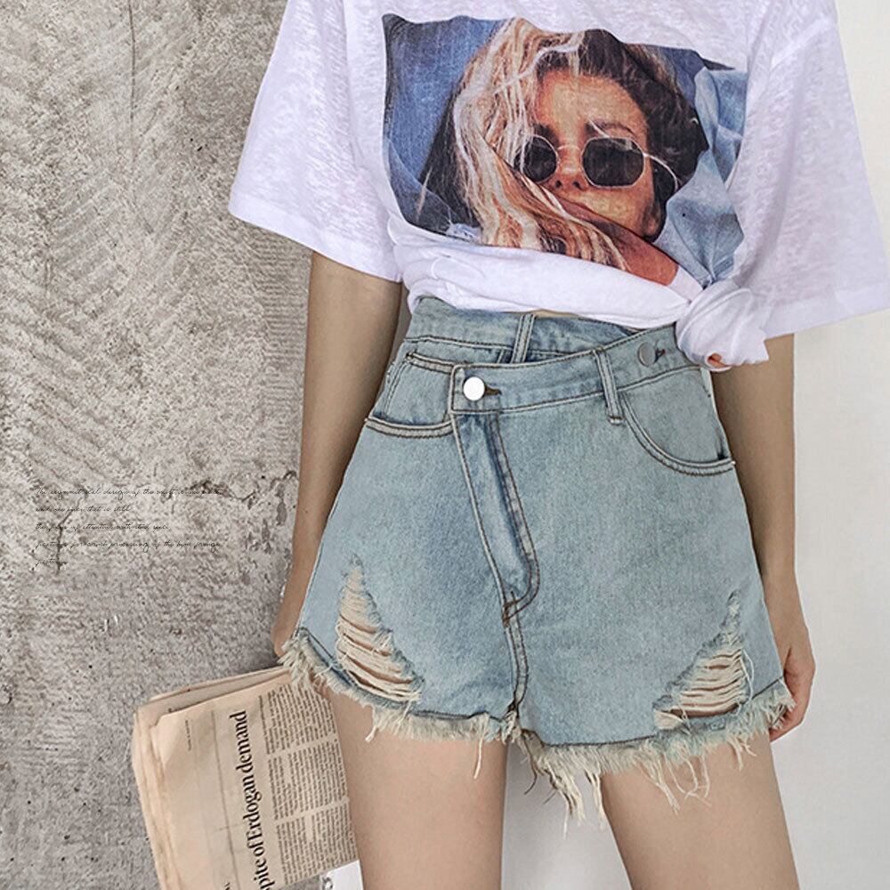 ダメージ デニム レディース ショートパンツ ストリート カジュアル 大人 かわいい おしゃれ ジーンズ きれいめ 大人可愛い 大人女子