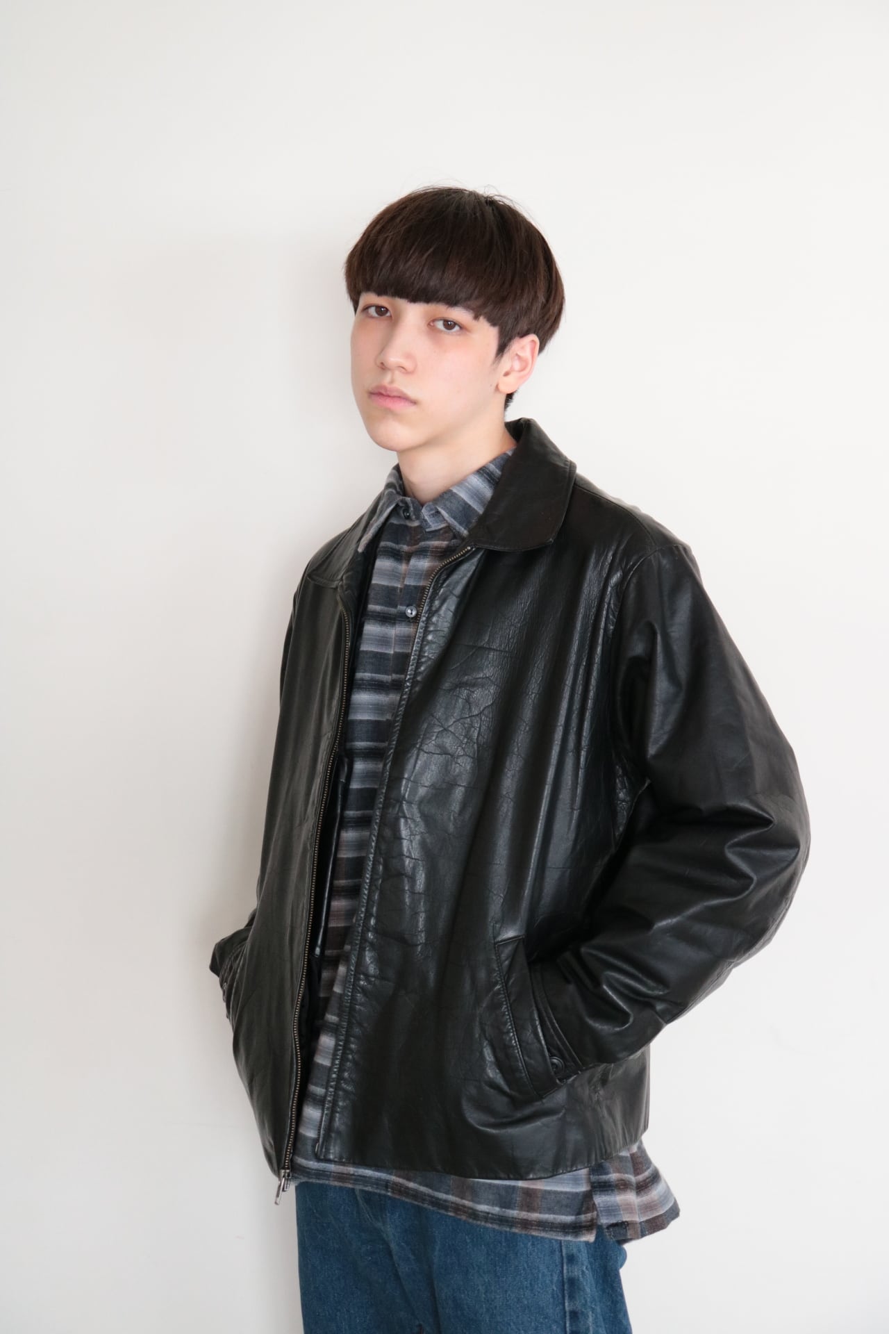 Vintage 90s GAP leather jacket | Cary