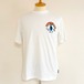 Rainbow Embroidery Shabby T-shirts　Off White