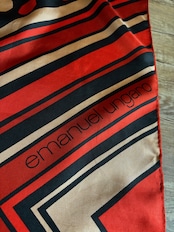 polka dot rétro silk scarf-5151-8