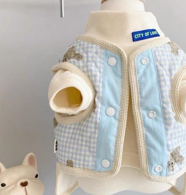 《予約》1102055 あったかキルティングくまさんベスト