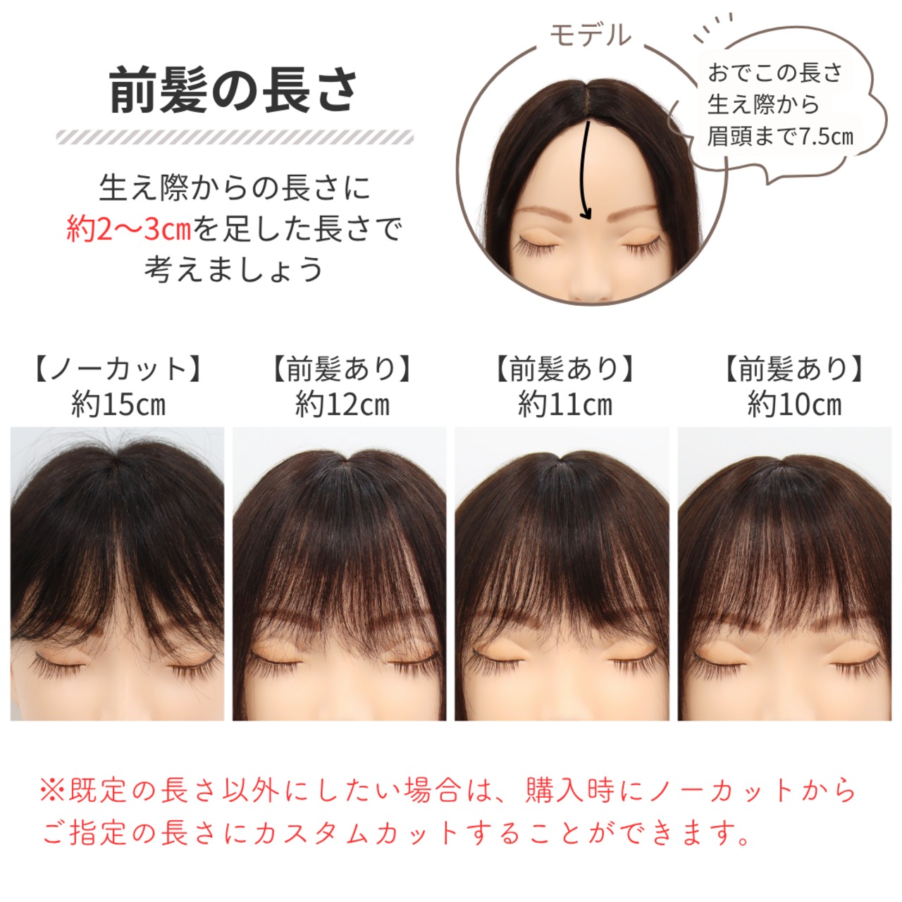 【医療用ウィッグ】 人毛100% まるっとカバーピース ショート用 |フル卒 部分ウィッグ 前髪・分け目・つむじ割れ同時カバー 美容師カット 盛りすぎない自然な毛量 4×14cm