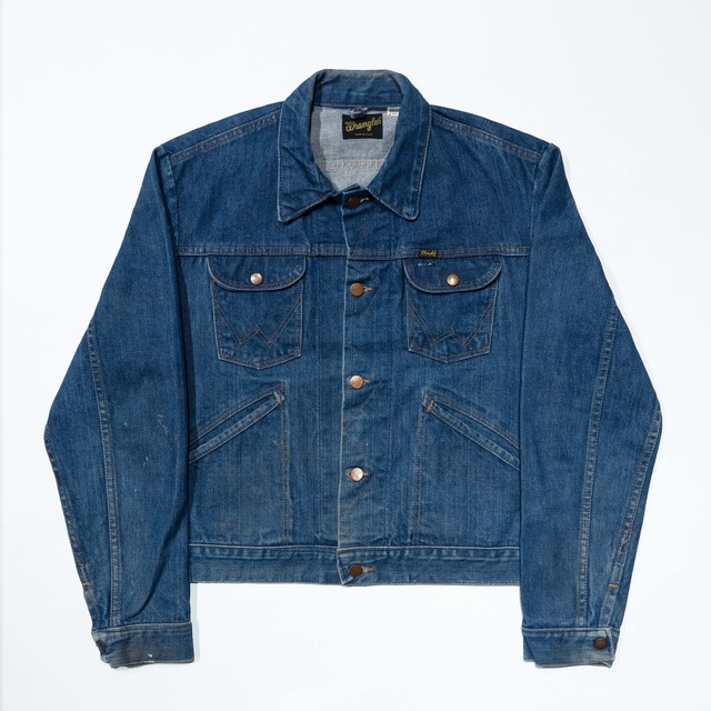 Wrangler 124MJ Denim Trucker Jacket made in USA