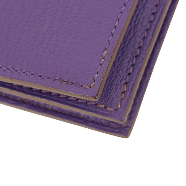 Used HERMES エルメス 長財布 ベアンスフレ シェーブル ミゾール