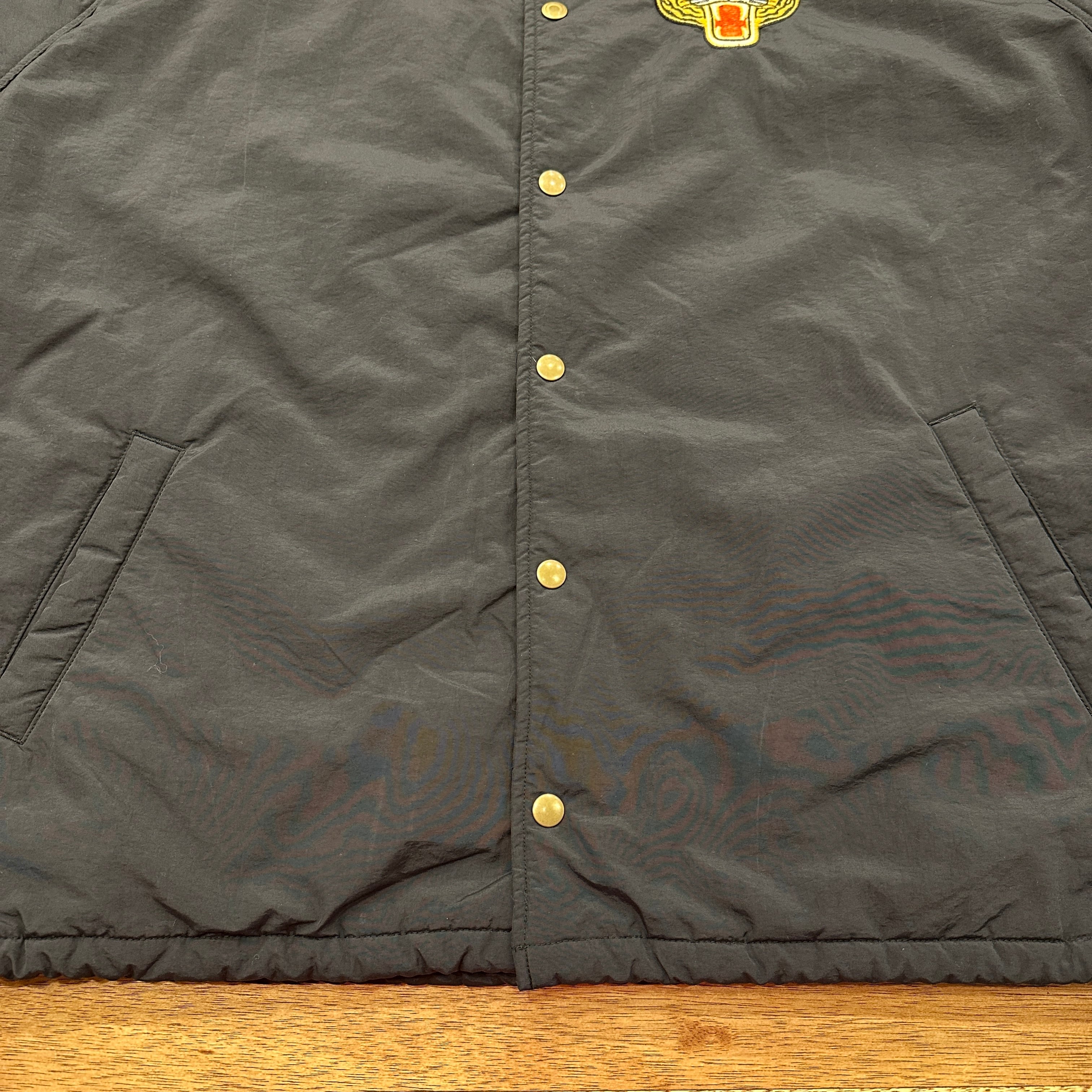 22AW CLOVERU TIGER HYBRID COACH JACKET BLACK | safarionline