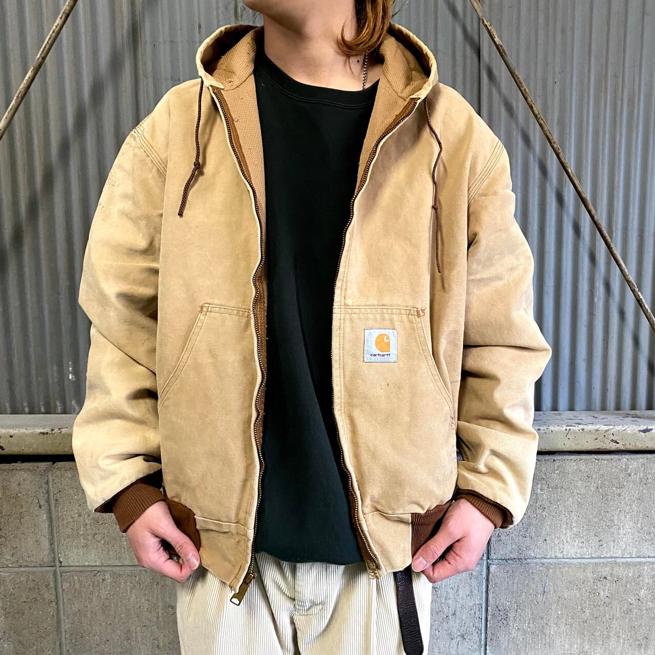 ビッグサイズ 80年代 カーハート Carhartt アクティブジャケット ダック地ワークジャケット メンズXXXL ヴィンテージ /eaa286555