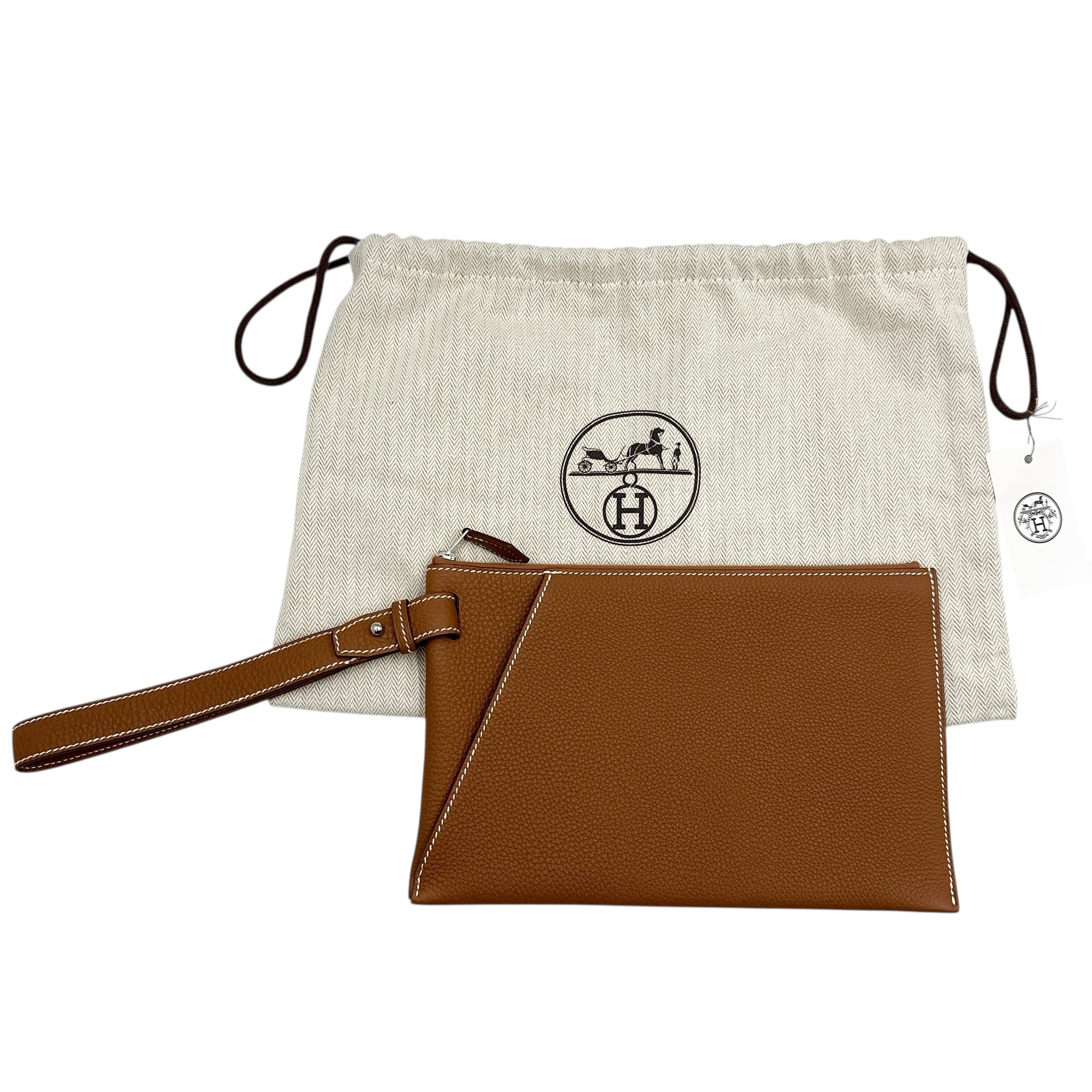 HERMES エルメス ヴェルティージュ24 トゴ ゴールド A刻印 23347