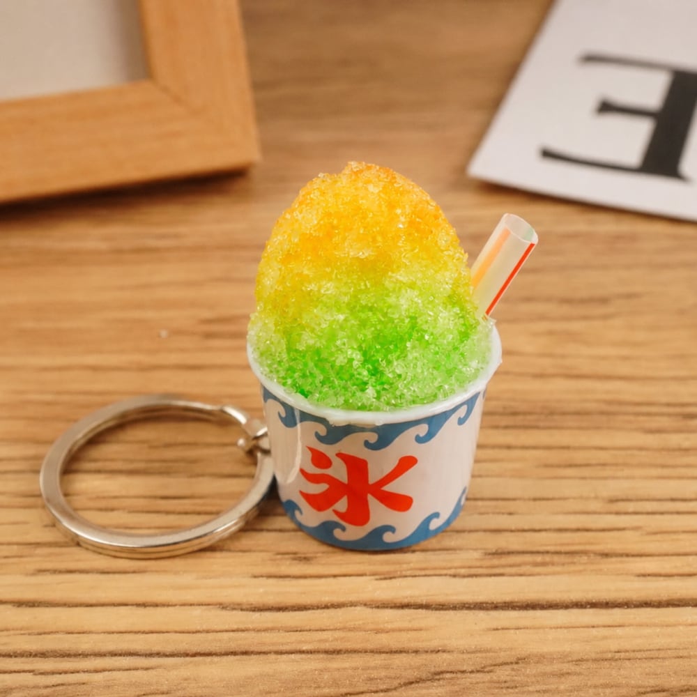 推し活アイテム 撮影用アイテム かき氷 食玩 キーホルダー マスコット