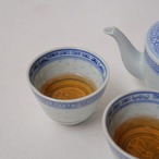 蛍手のティーポット&カップ