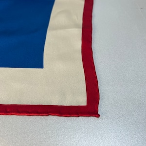 CHANEL シャネル  スカーフ ブルー A-10689