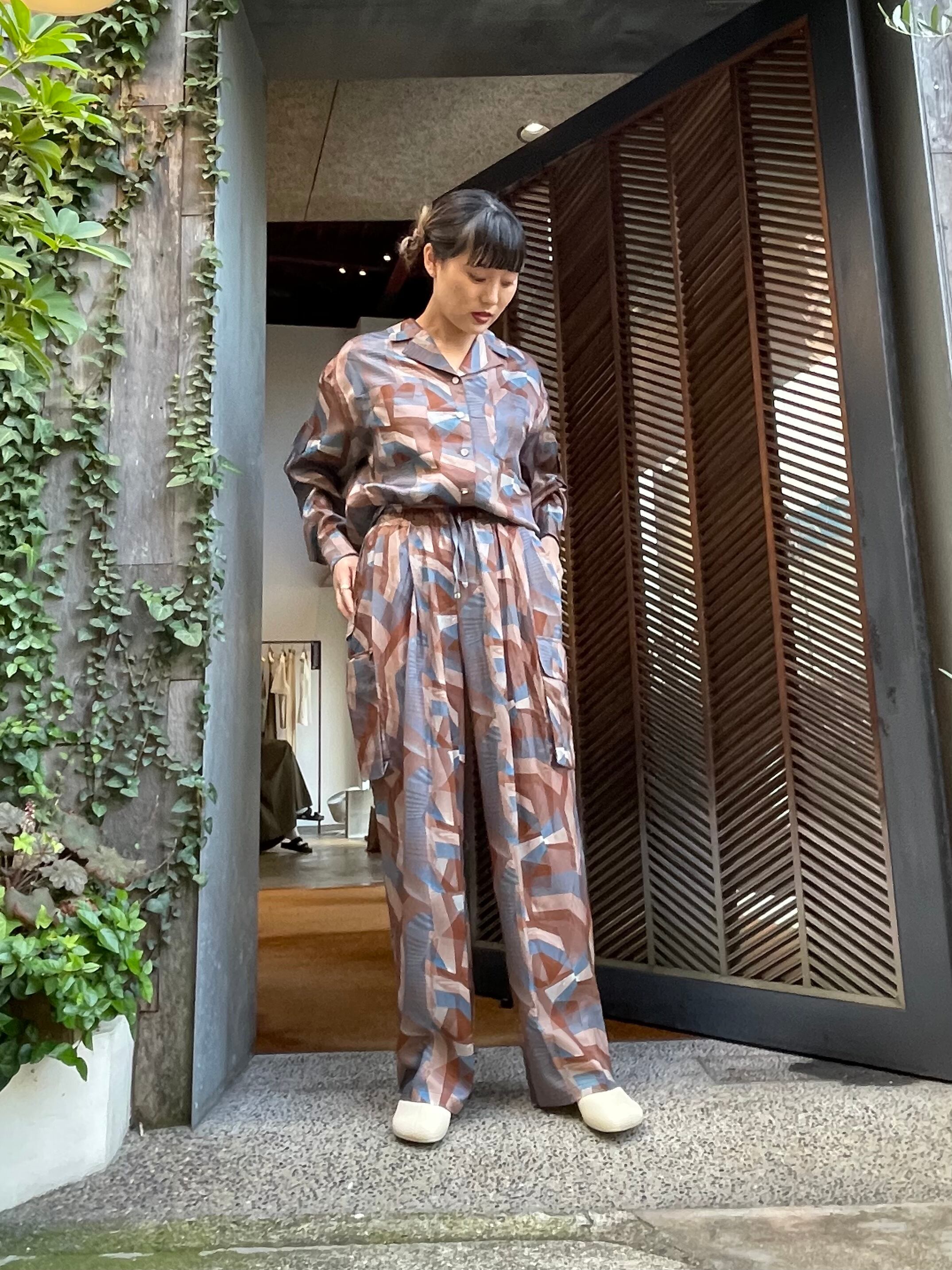 開梱 設置?無料 】 fumie tanaka フミエタナカ フェザー シャツ シャツ