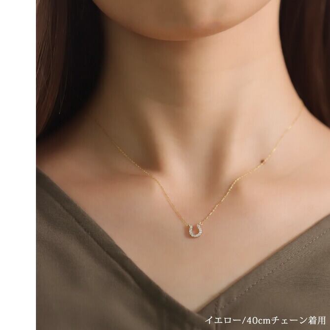 K18 18金 ゴールドネックレス 0.10ct ダイヤモンド 【品番：CH-TI-923 ...