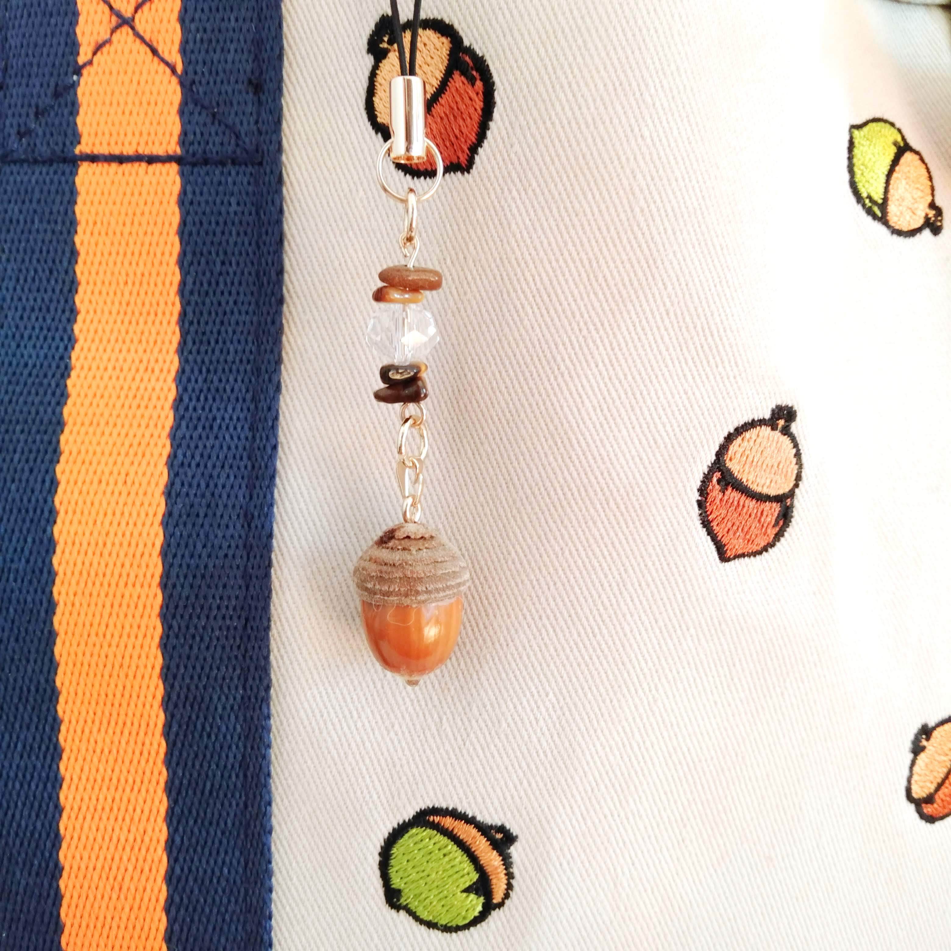 どんぐりバッグチャーム＆ストラップ | Michelle Joestar