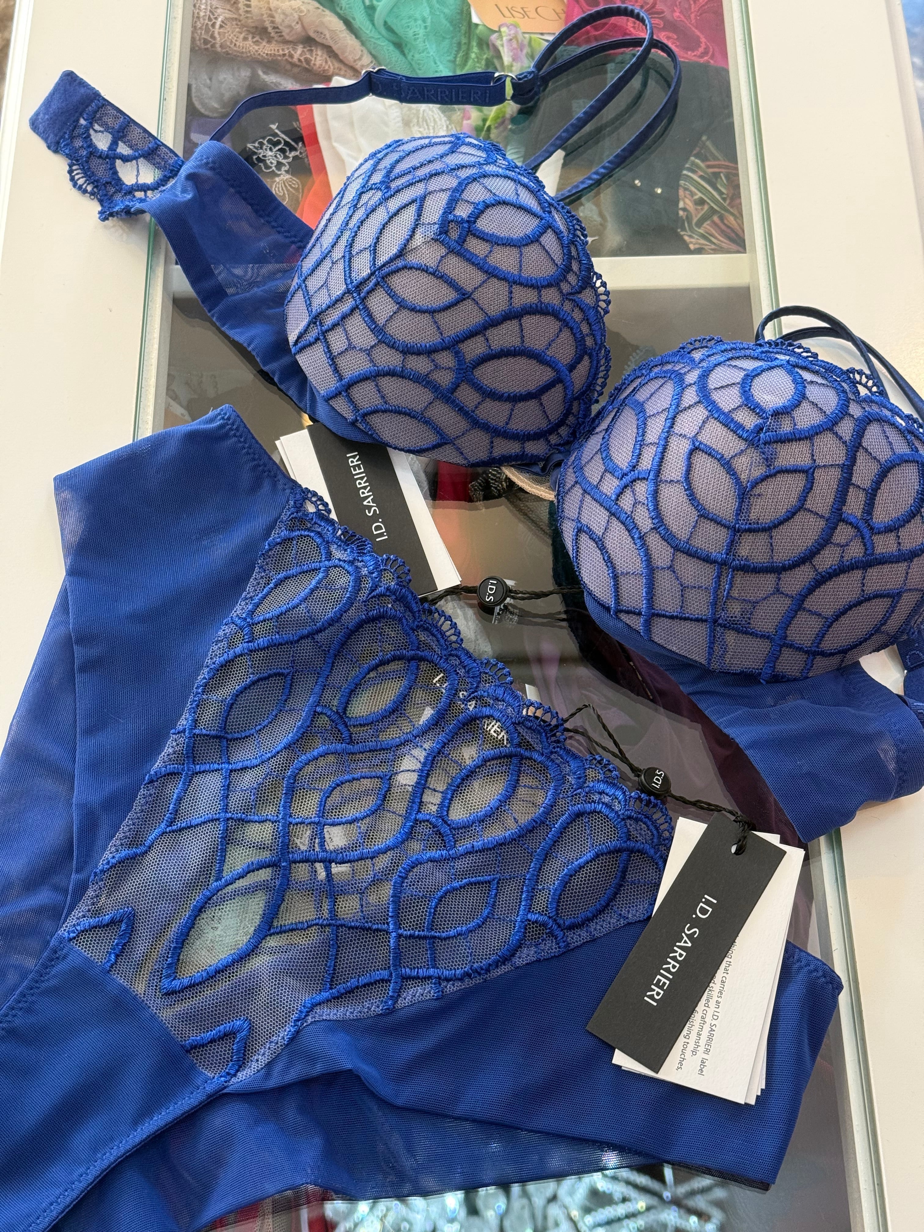 ⭐︎最高級ランジェリーi.d.sarrieriヌードベージュの煌びやな刺繍ショーツ ⭐︎最高級ランジェリーi.d.sarrieriヌードベージュの煌びやな