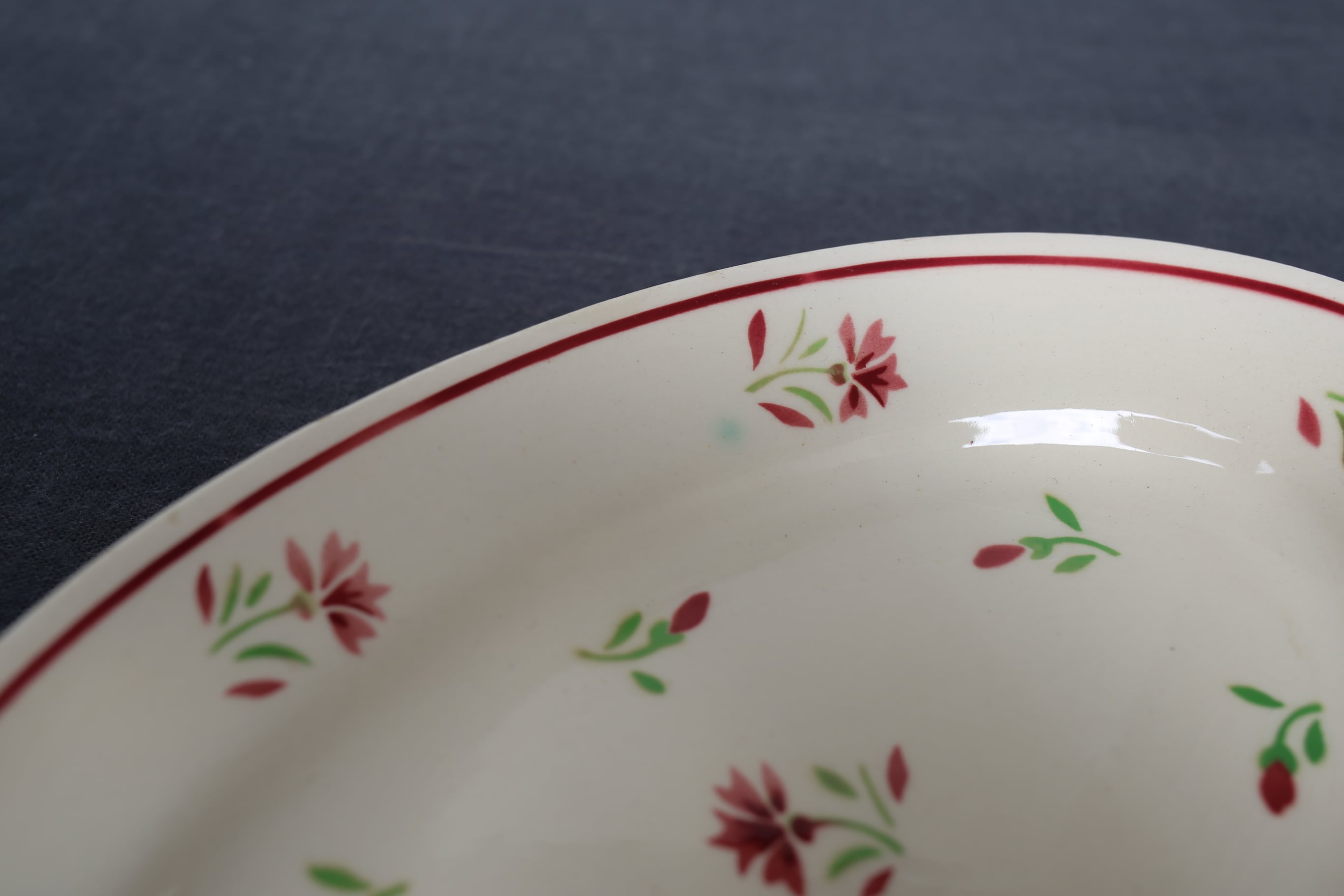 フランス* アンティーク Badonviller バドンヴィレー 刻印あり