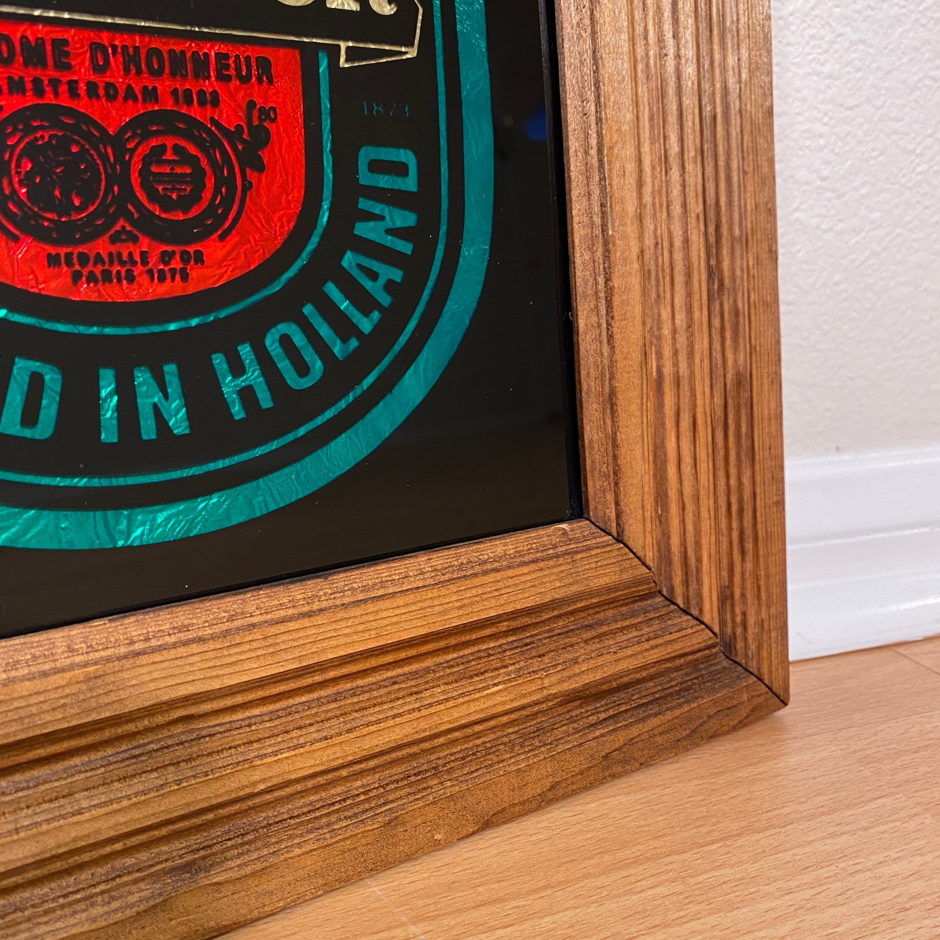 547 ビンテージ パブミラー Heineken ハイネケン インテリア | VINTAGE