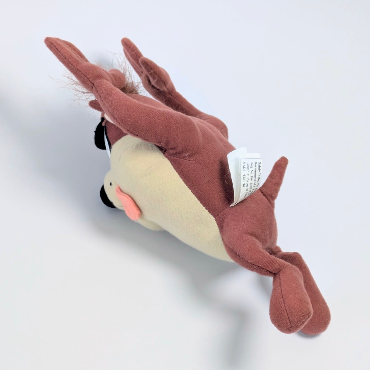 ☆VINTAGE 90'☆【 Looney Tunes ( ルーニーテューンズ )】 タズマニアンデビル プラッシュトイ / TAZ / ぬいぐるみ 〚アメリカン雑貨 アメトイ〛