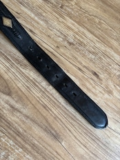 vintage western leather belt-5222-4