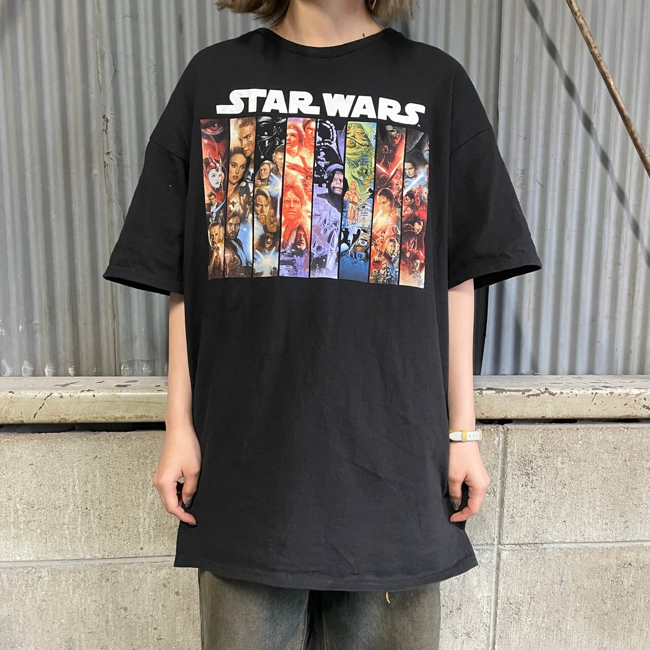 Star Wars スターウォーズ　XL  ビンテージ　ムービー　SF TシャツKフォローで割引多数出品中