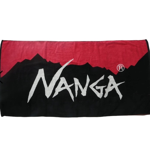 ★30％OFF【NANGA ナンガ】LOGO BATH TOWEL/ロゴ バスタオル　