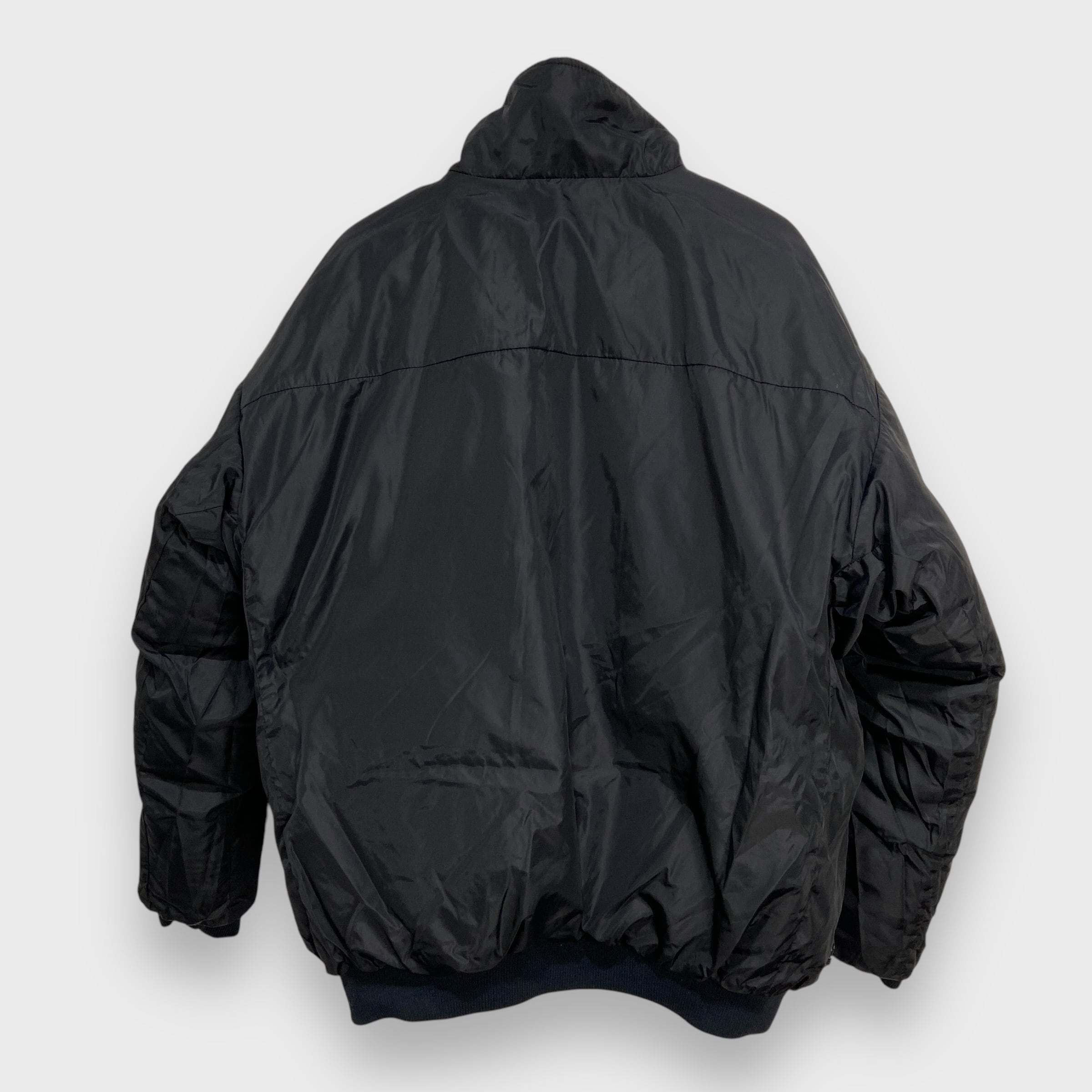 80s Columbia コロンビア リバーシブルダウンジャケット 黒 紫 L 80s Columbia コロンビア リバーシブルダウンジャケット 黒 紫 L