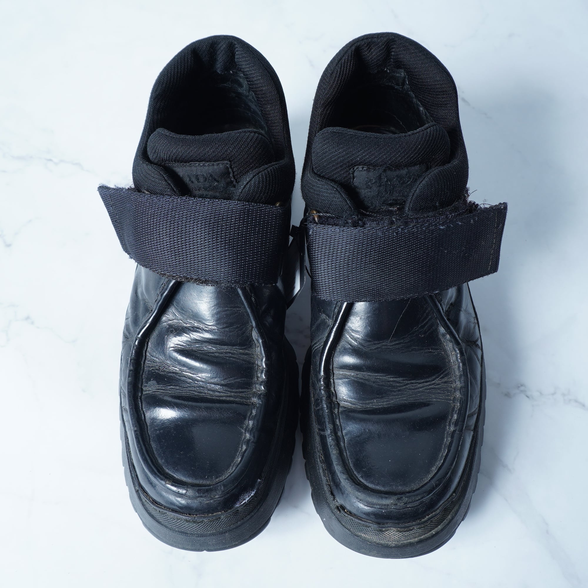 靴/シューズ PRADA VIBRAM プラダ ビブラム ベルクロ シューズ