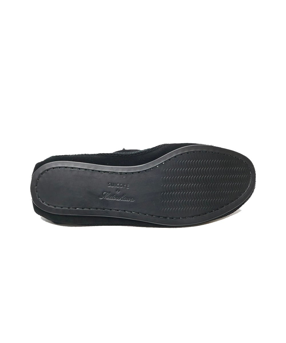 Midorikawa / MID26SS-A03 MOCCASIN CHUKKA BOOTS (BLACK
