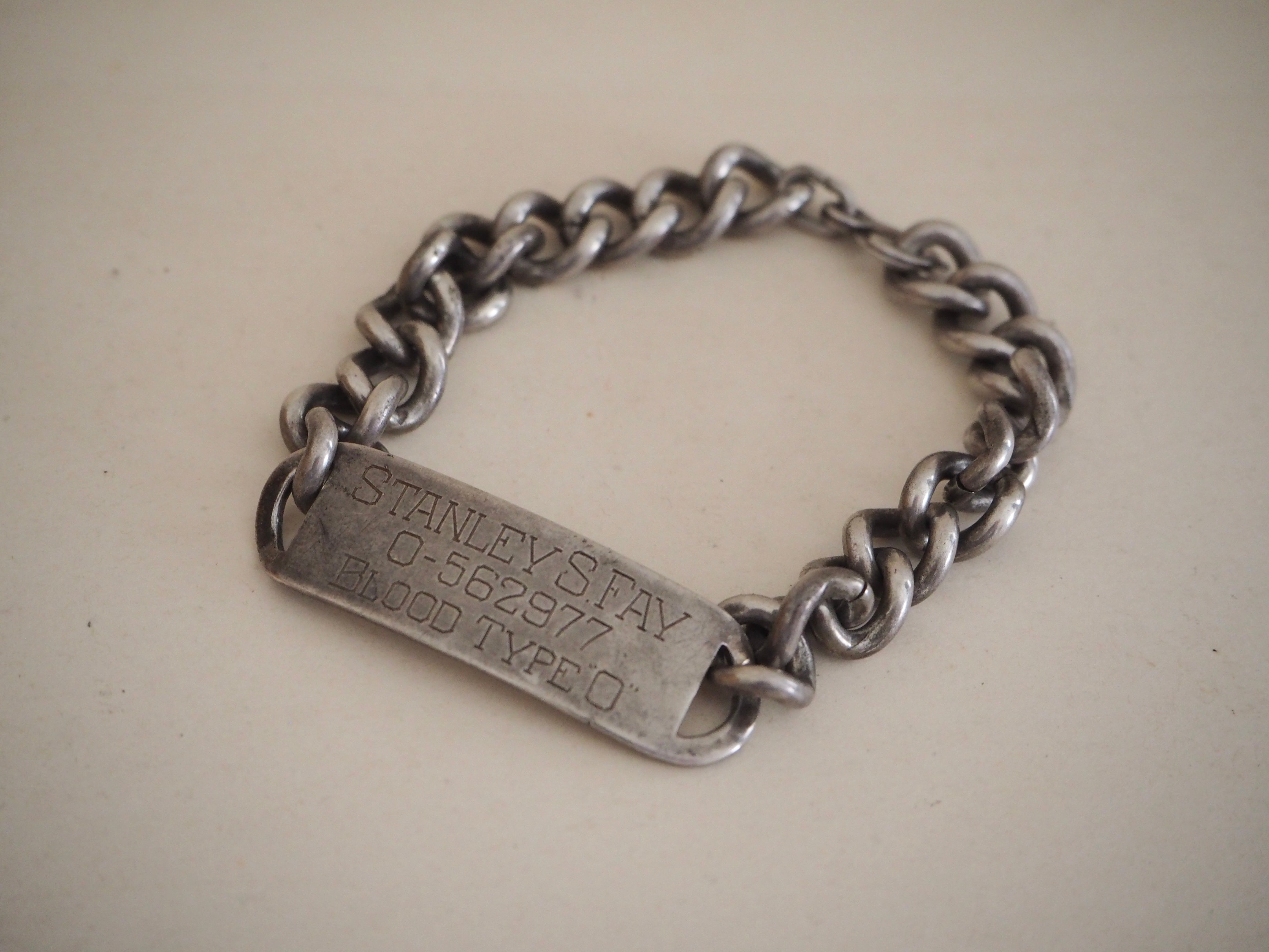 Vintage ID Bracelet “Heavy Chain”
