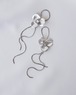 couture charm flower （silver）