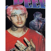 VINTAGE ストリート lil peep Tシャツ T923