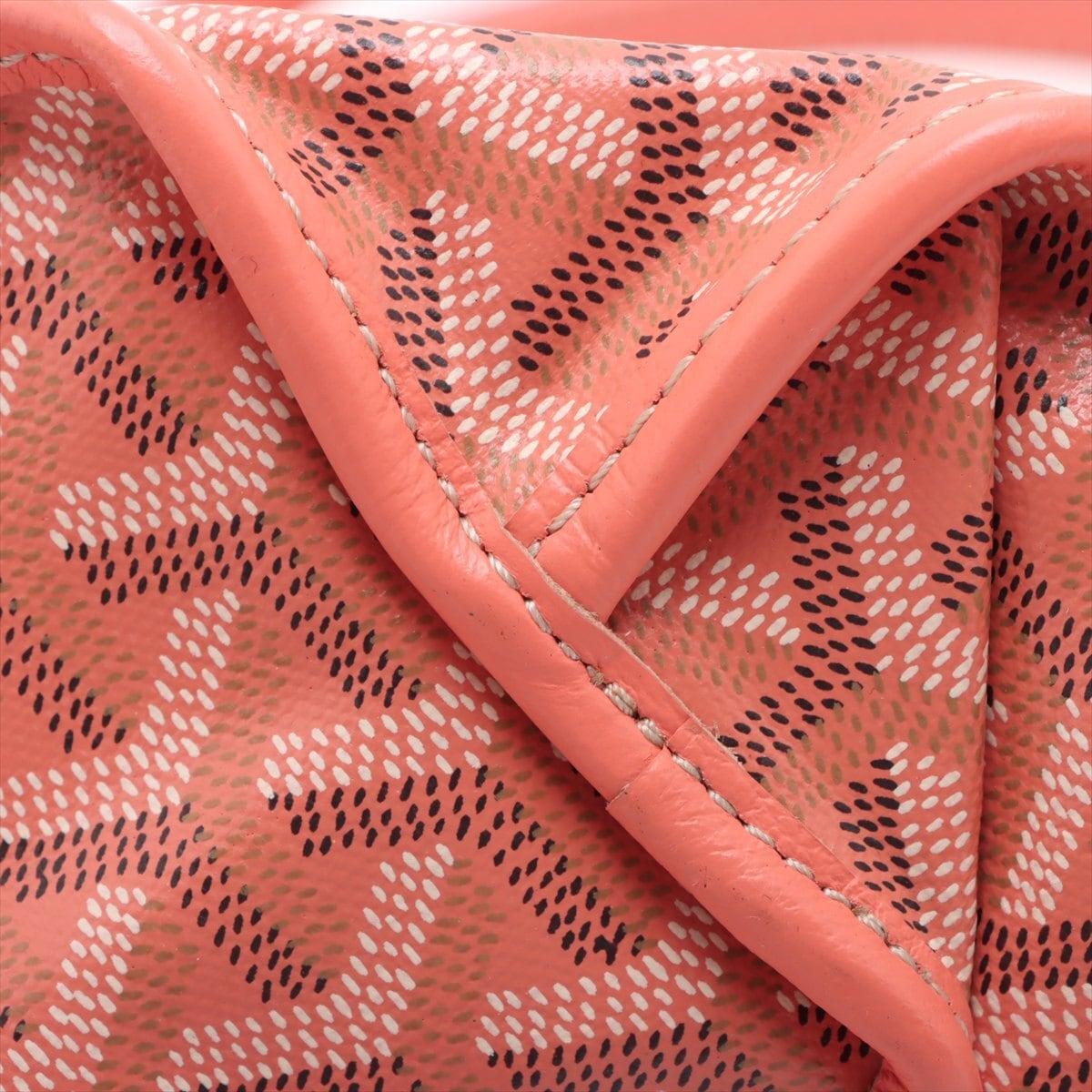 Rare◇GOYARD PVC x Leather Tote Bag Pink 918 | topstock