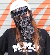 ROBIN FACEMASK /ペイズリー ブラック