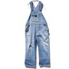 Vintage Denim Overalls with Separate Pockets, WWII Model [1940s-] W-41