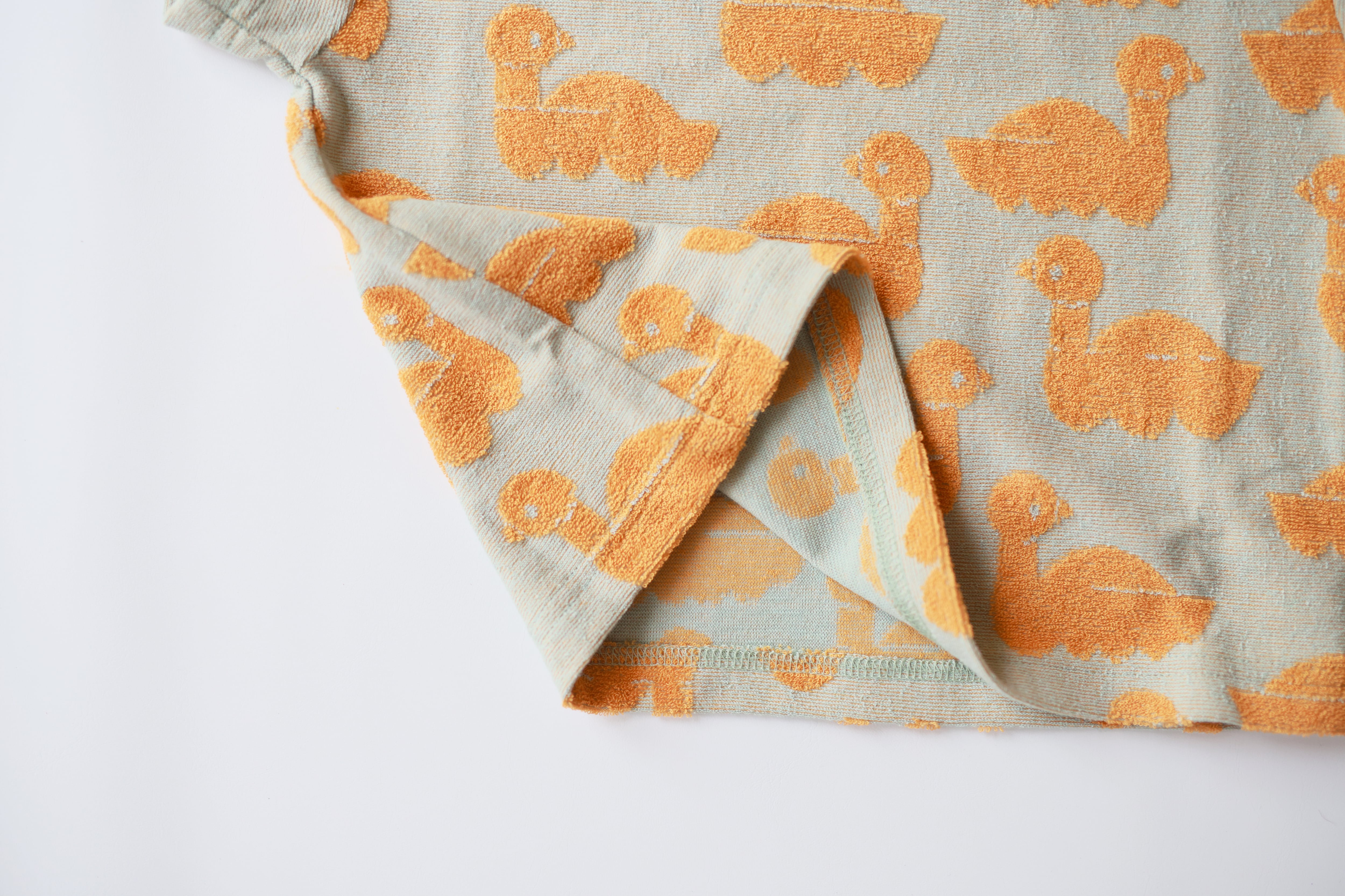 mina perhonen / sea birds カットソー / orange / 90,100cm | crecer