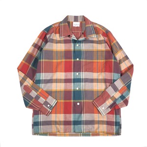 Hathaway open collar l/s shirt L