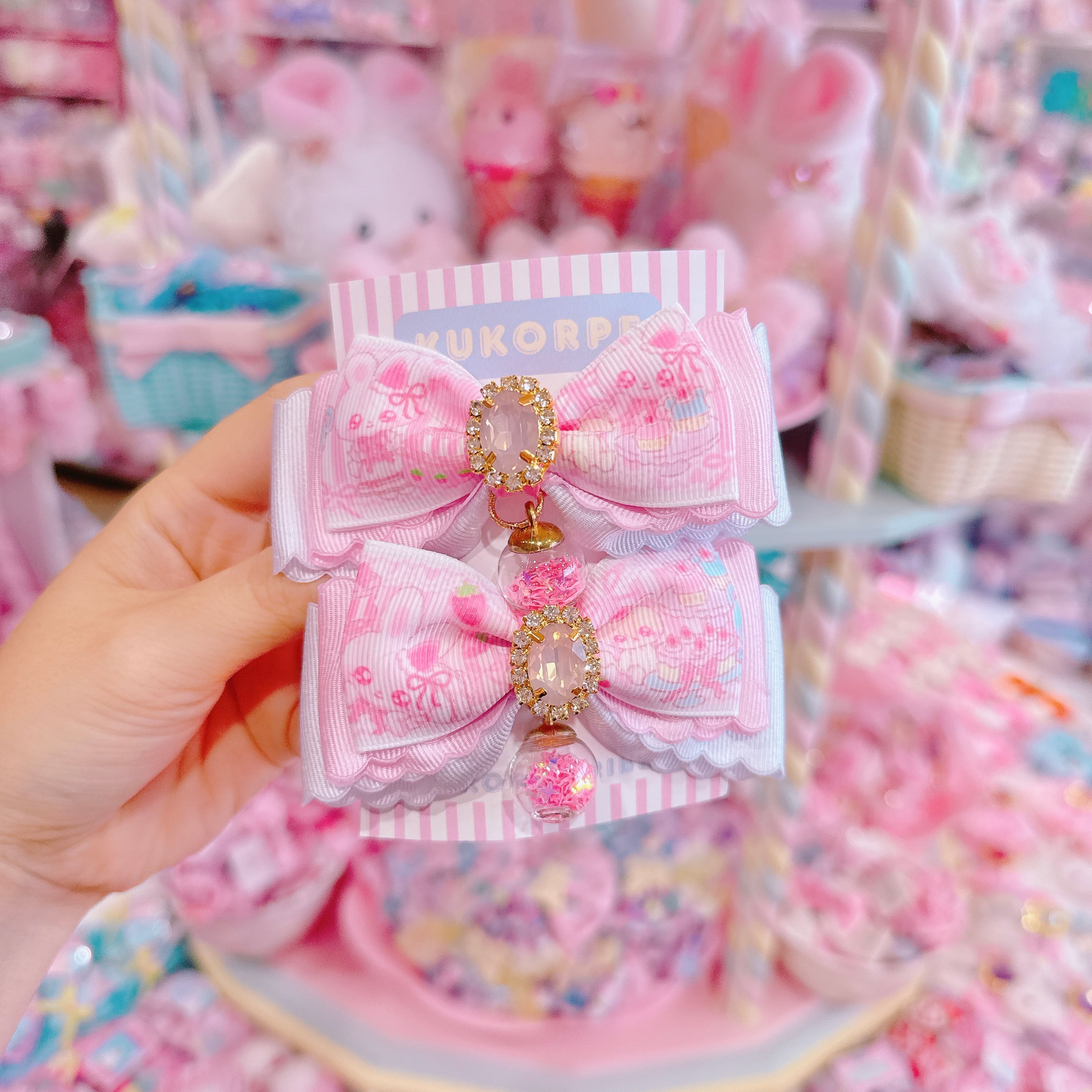 【R13】40-37ツインヘアクリップ