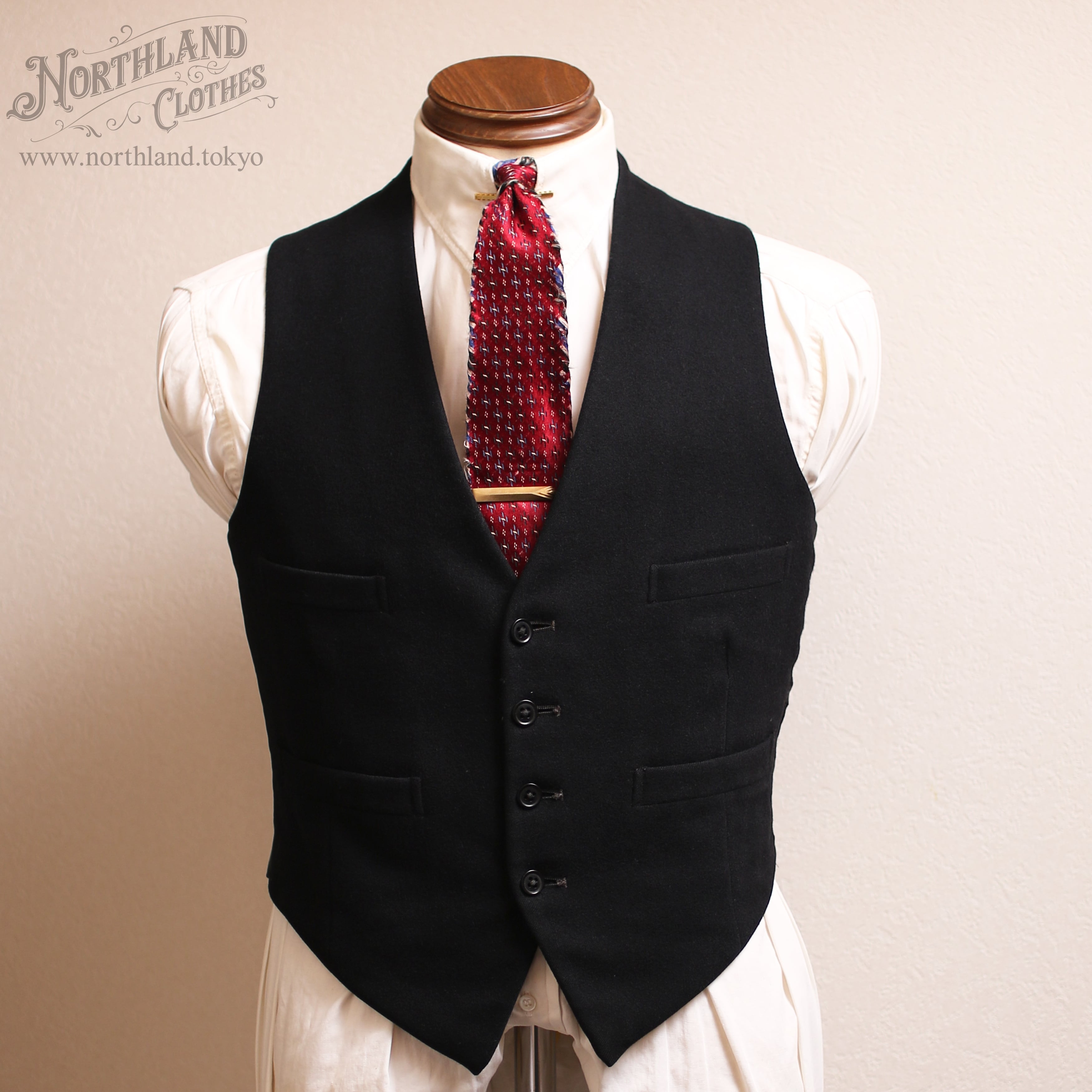 SOLD】1940年代 ヴィンテージ CC41 スーツ 3ピース シングル ブラック