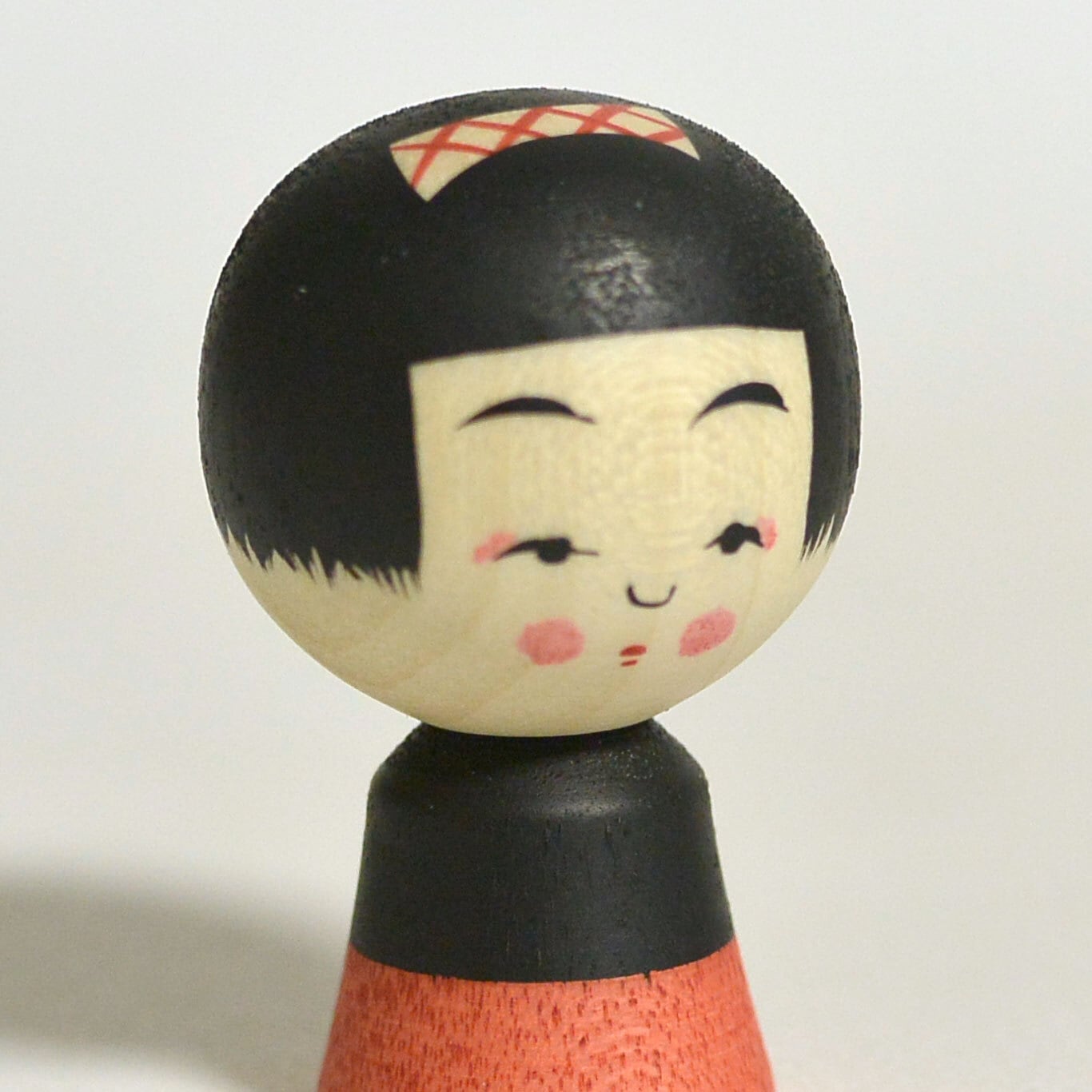 小寸こけし（ミニこけし） 約1寸 約3.5cm 鈴木明 工人（作並系）#2267