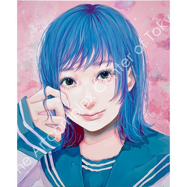 西瓜 みい「紫陽花色」