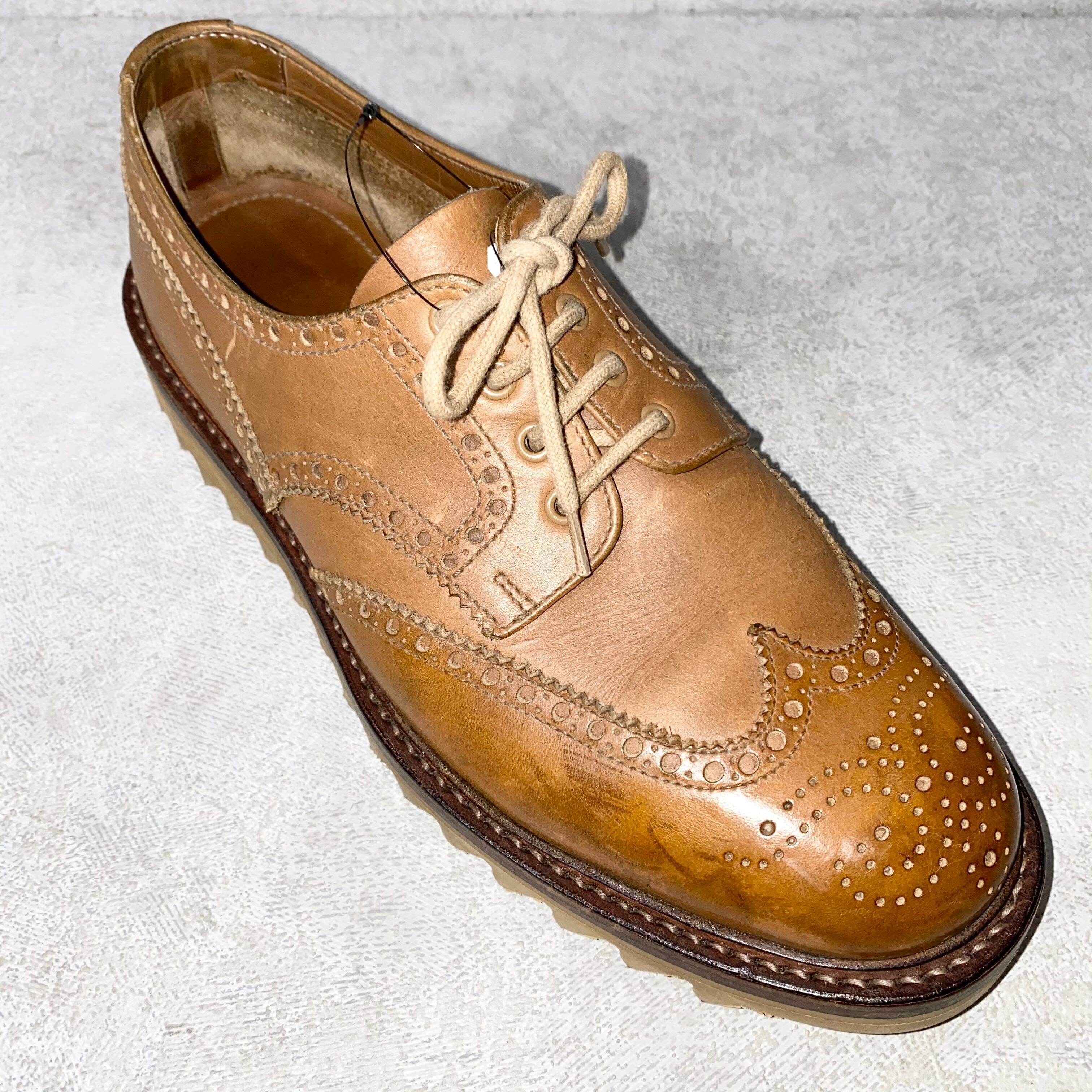 PRADA shark soles wing-tip leather shoes | NOIR ONLINE PRADA shark soles wing-tip leather shoes | NOIR ONLINE