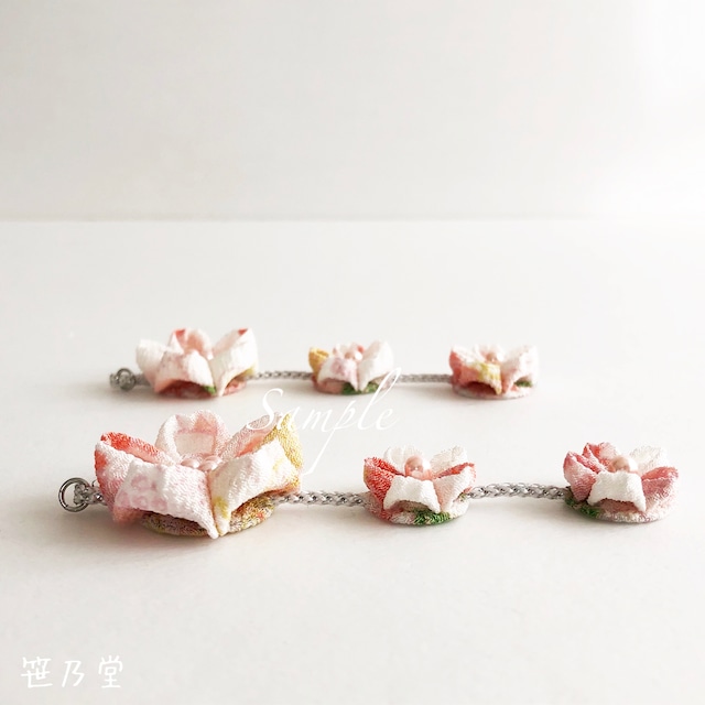 つまみ細工 桜のかんざしセット | 笹乃堂 ～ ONLINE SHOP ～