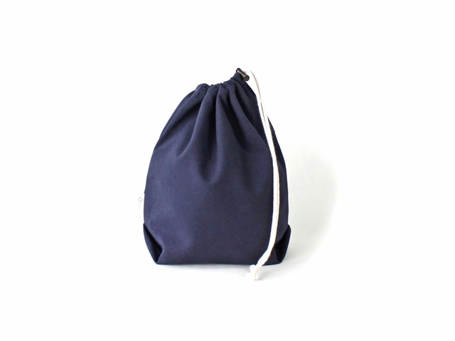 Kinchaku Basic M コットンキャンバス ネイビー