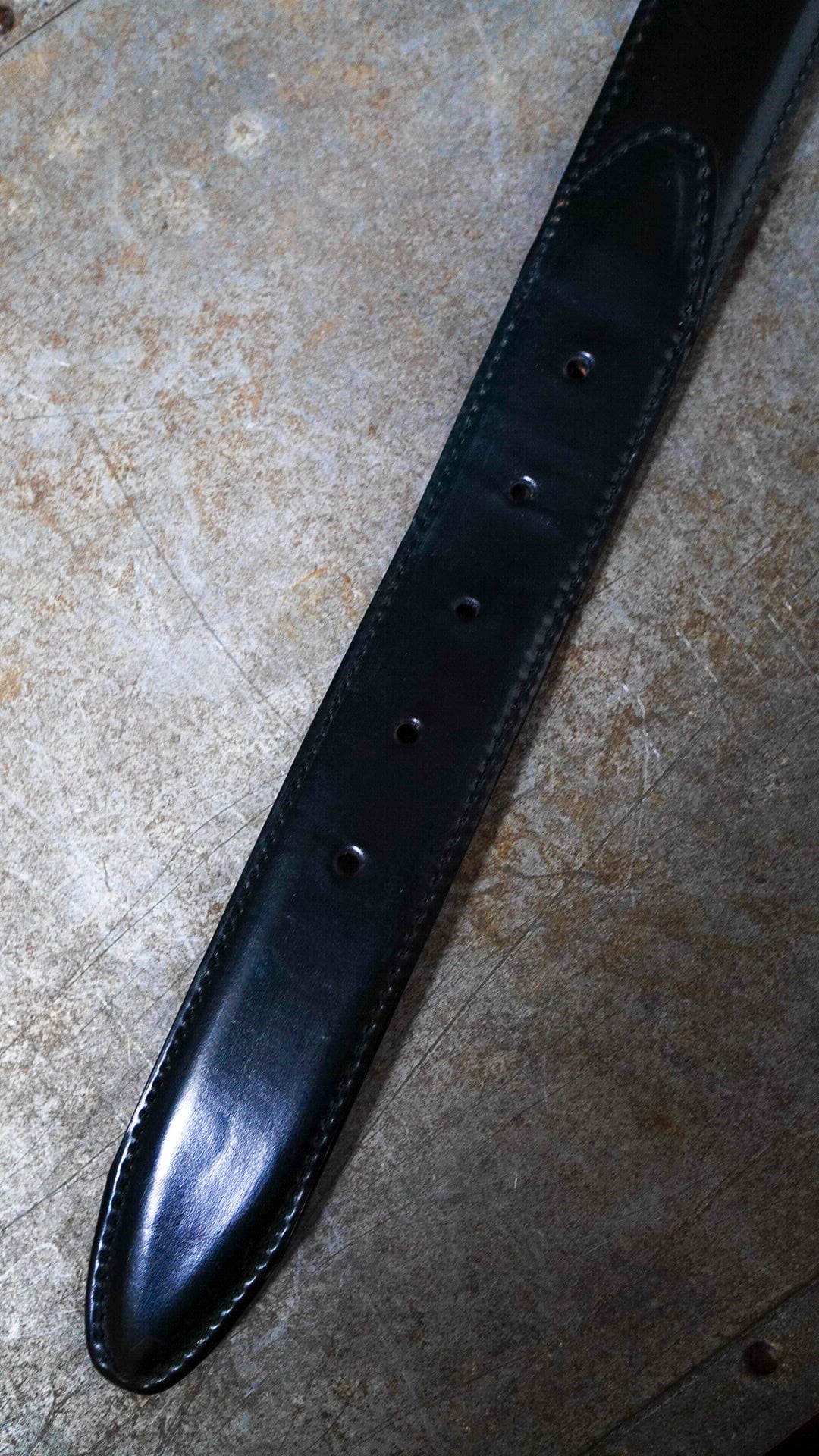 USED】ALDEN オールデン シェルコードバン ドレス ベルト USED】ALDEN オールデン シェルコードバン ドレス ベルト