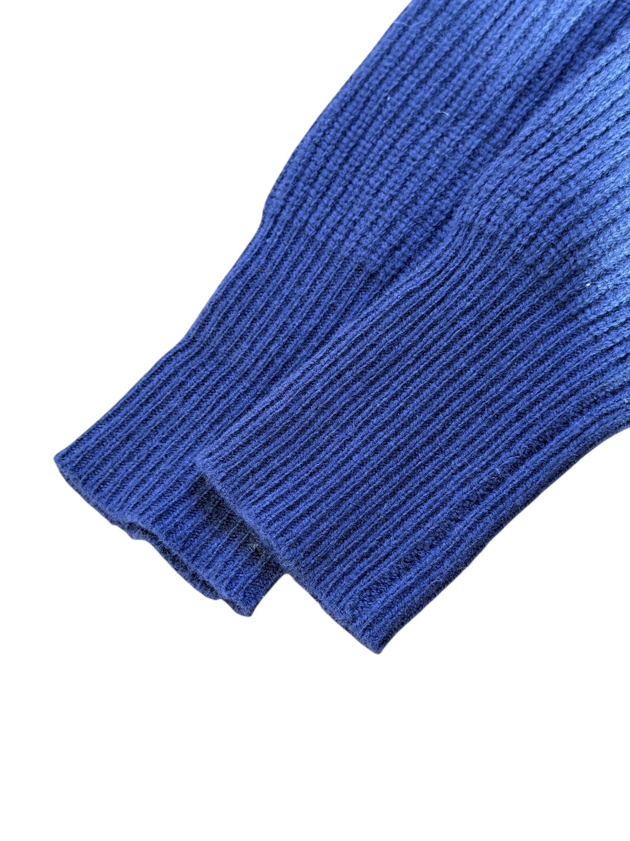 POLO RALPH LAUREN カシミア ウール リブニット ロングカーディガン